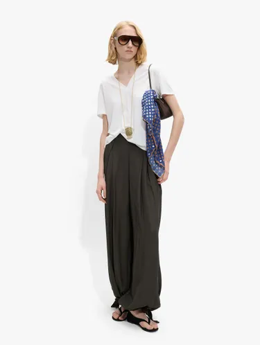 Basic T-Shirt With V-Neck 244286 — image 7