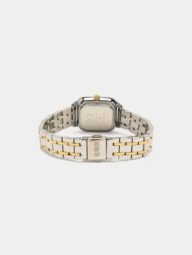Square Bicolor Watch With Steel Bracelet 244491 — image 2