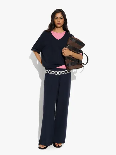 Trousers With Pockets And Elastic Waist 244686 — image 1