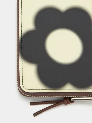 Printed Floral Nylon Wallet 244840 — image 3