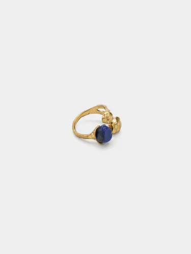 Open Ring With A Stone 245357 — image 3