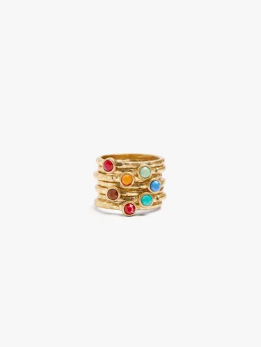 Set Of Rings With Colour Detail 245590 — image 1