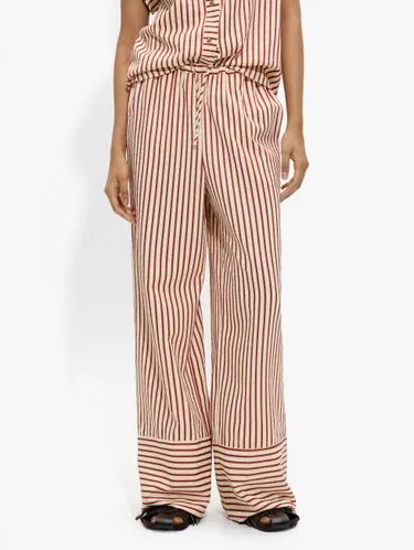 Straight Trousers With Stripes 245701 — image 3