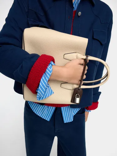 Tote Bag With Texture And Hanging Detail 245751 — image 3
