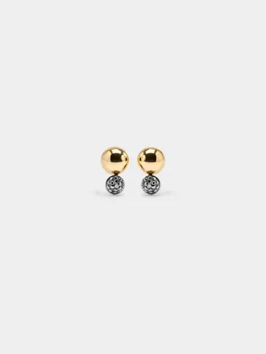 Sphere Earrings With Crystals 245851 — image 1