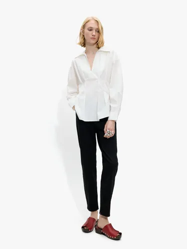 Shirt With Darts In Cotton Blend 246101 — image 1