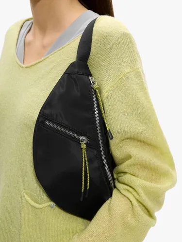 Plain Nylon Bum Bag 246279 — image 3