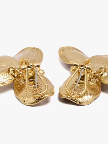 Maxi Half-Flower Earrings 246370 — image 2