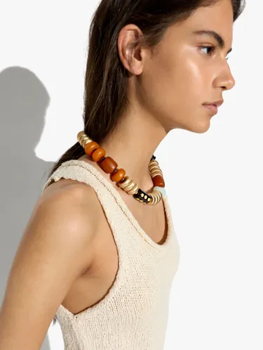Necklace With Beads Glass Effect 246378 — image 1