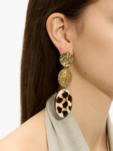Maxi Long Oval Earrings 246469 — image 3