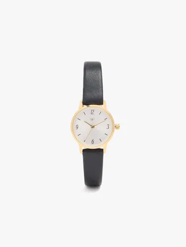 Round Watch With Textured Bracelet 246581 — image 1