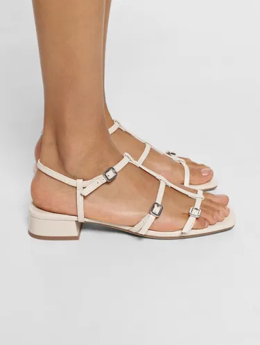 Heeled Sandals With Straps And Buckles 246669 — image 3