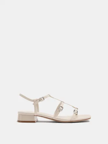 Heeled Sandals With Straps And Buckles 246669 — image 2
