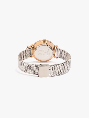 Bicolor Watch With Stainless Steel Metal Mesh 247018 — image 2