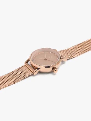 Watch With Crystals And Stainless Steel Mesh 247325 — image 3