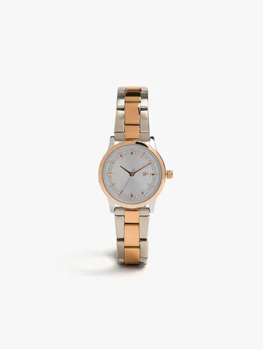 Bicolor Watch With Stainless Steel Bracelet 247335 — image 1