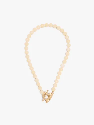 Beaded Necklace With Heart Pendant 247429 — image 1
