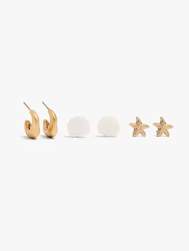 Set Of Earrings With Sea-Inspired Motifs 247436 — image 1