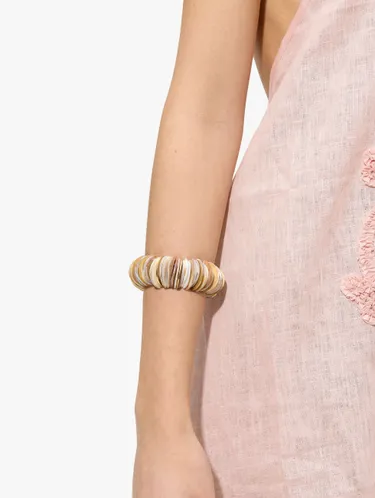 Rounded Elastic Bracelet With Shells 247442 — image 3