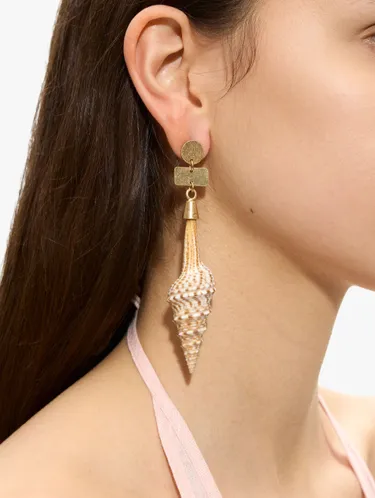 Long Earrings With Shells 247454 — image 3