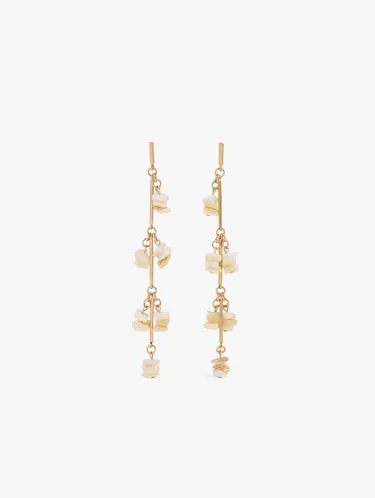 Long Earrings Bars With Shells 247456 — image 1