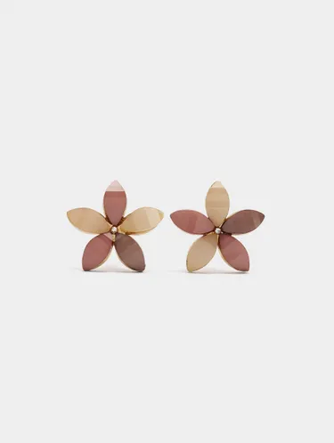 Multicolor Flower Earrings 247483 — image 1
