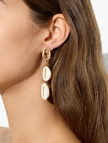 Long Earrings With Shells 247485 — image 3
