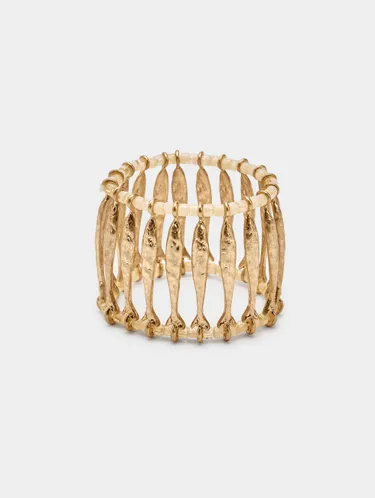 Wide Elastic Bracelet With Fish 247499 — image 1