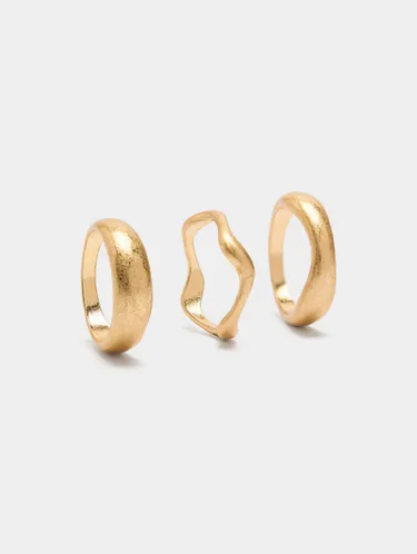 Set Of Wavy Rings 247503 — image 2