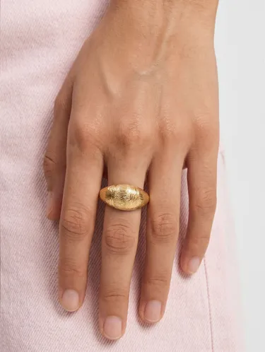 Rounded Ring With Engraving 247518 — image 3