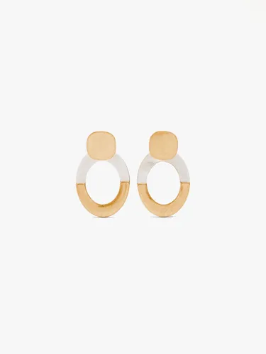 Hoop Earrings With Shell 247535 — image 1
