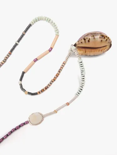 Long Necklace With Shell Beads And Stones 247542 — image 2
