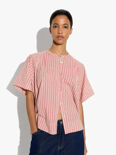 Shirt With Stripes 100% Cotton 247611 — image 3