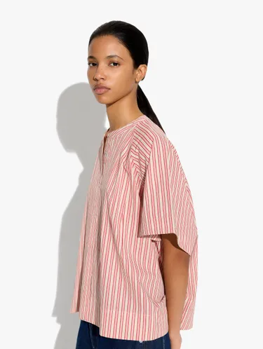 Shirt With Stripes 100% Cotton 247611 — image 2