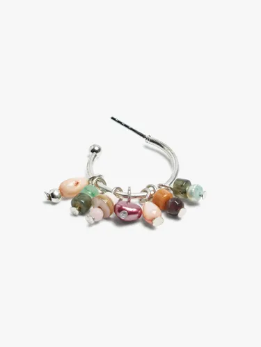 Open Hoop With Stone Beads 247629 — image 2