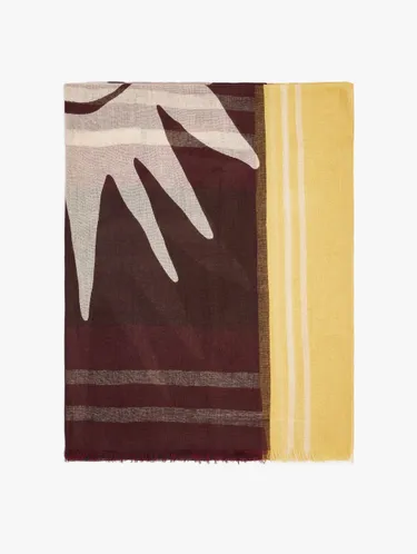 Printed Scarf With 100% Cotton 247641 — image 1