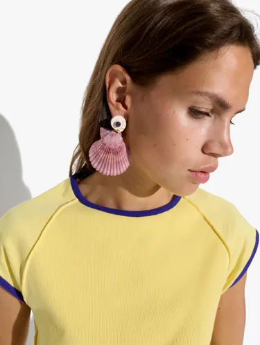 Long Earrings With Shells 247720 — image 3