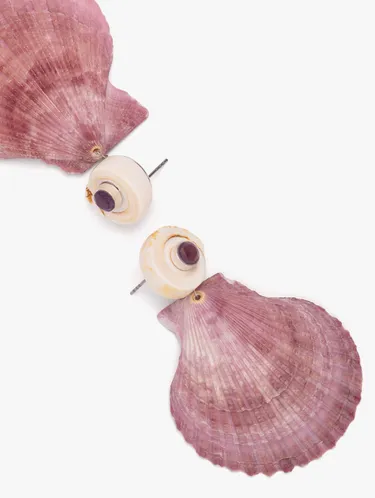 Long Earrings With Shells 247720 — image 2