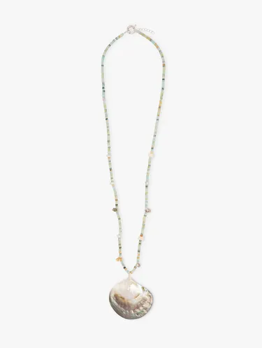 Necklace With Beads Of Stones And Shell 247774 — image 1