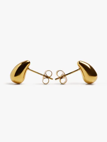 Hoop Earrings With Glass Beads 246931 — image 2