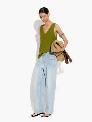 Plain knit top 247921 — image 1