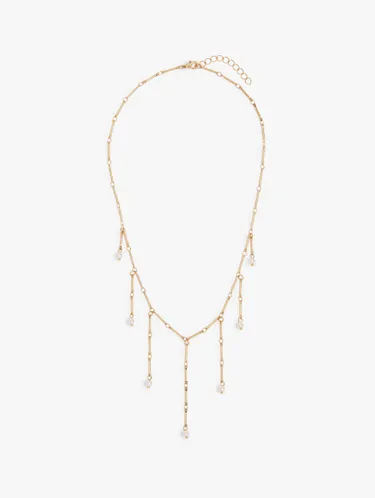 Short Necklace Bars With Pearls 247988 — image 1