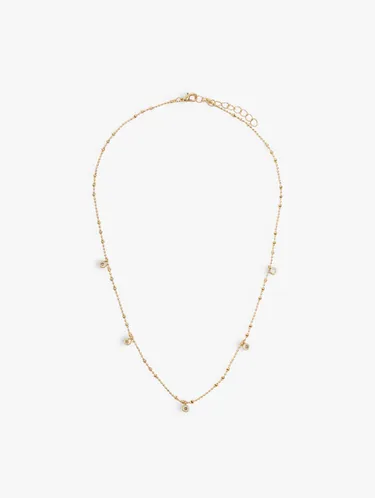 Short Necklace With Zirconia 247995 — image 1