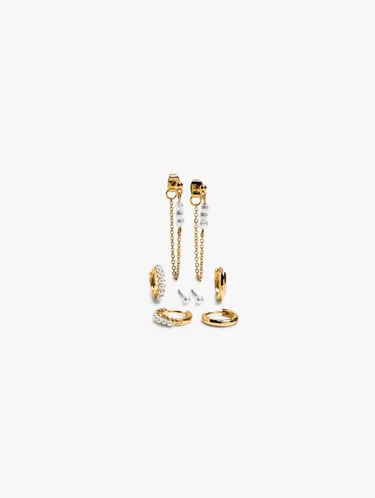 Set Of Earrings With Pearls 247998 — image 1