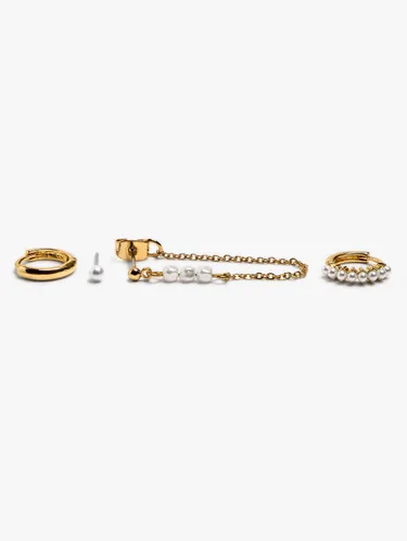 Set Of Earrings With Pearls 247998 — image 2