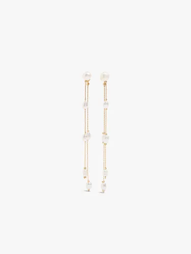 Long Earrings With Freshwater Pearls 248005 — image 1