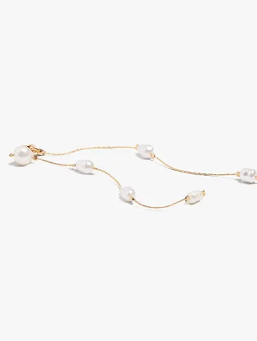 Long Earrings With Freshwater Pearls 248005 — image 2