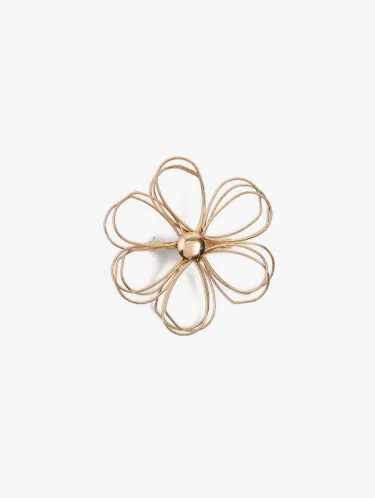 Keychain Charm With Triple Flower 248235 — image 1