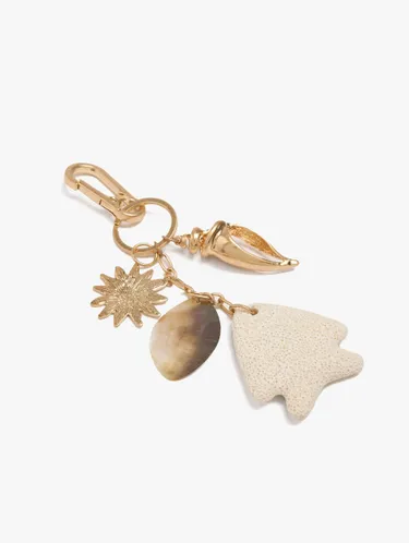 Keychain Charm With Stone And Shell 248237 — image 3