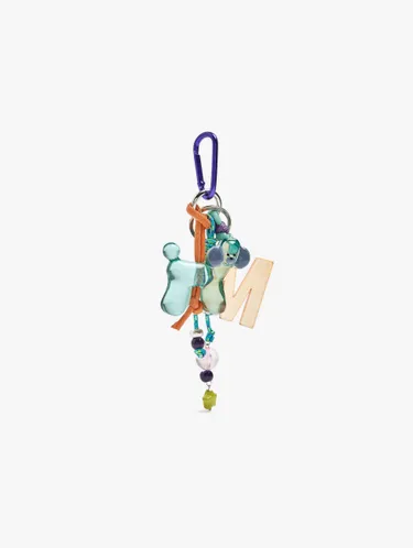 Keychain Charm Dog And Letter M 248249 — image 1
